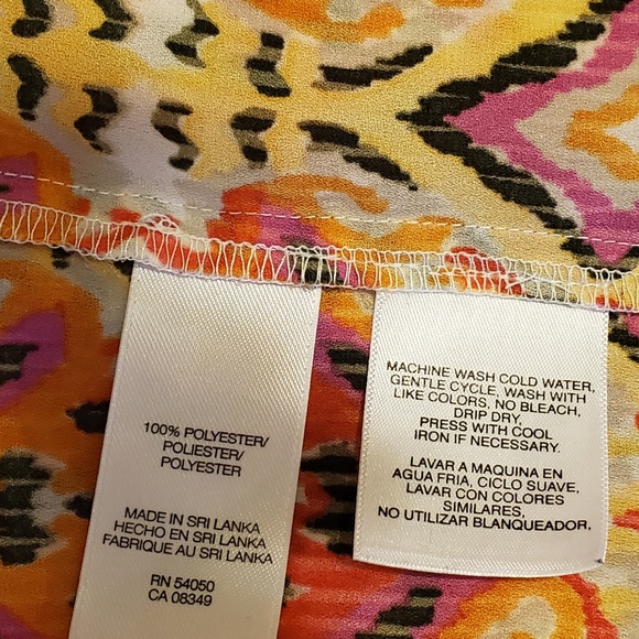 Jones of New York - Sleeveless Blouse - SZ L - Picture 4 of 4